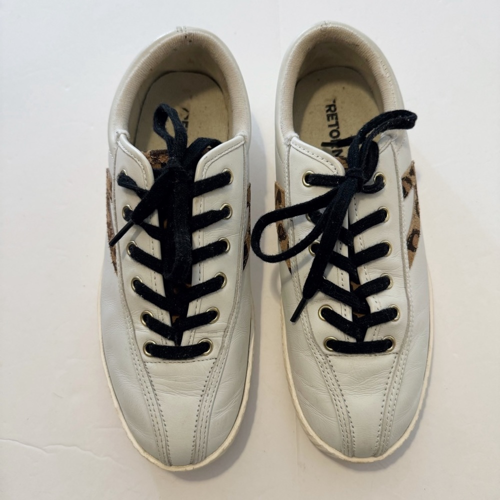 Tretorn Nylite Plus Leather Sneakers - Picture 3 of 7